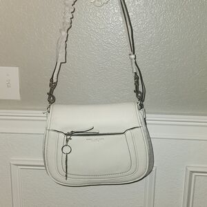 Marc Jocobs Empire city leather messenger bag.